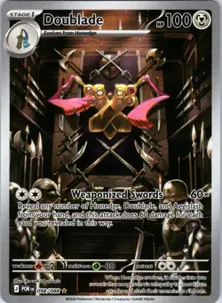 Doublade 098/088 Holo Illustration Rare Perfect Order Pokemon Holo Near Mint - Image 1