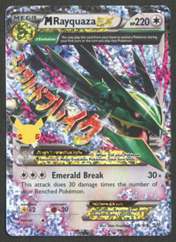Pokemon TCG: M Rayquaza EX 76/108 Classic Collection Celebrations - Image 1