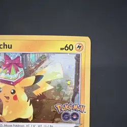 Pikachu SWSH234 Holo Promo - Pokemon GO Black Star Promo - Image 4
