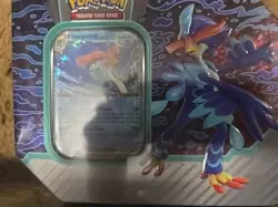 3-Pokemon 1 Meowscarada+ 2-QUAQUAYAL-EX Tin - New/Factory Sealed - Image 3