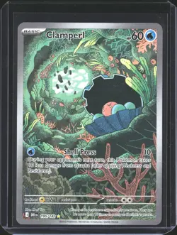 Clamperl 195/182 Illustration Rare Destined Rivals Pokemon NM/M - Image 1
