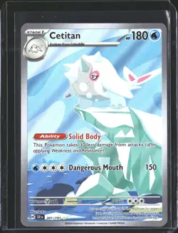 Cetitan 201/191 Illustration Rare Surging Sparks Pokemon NM/M - Image 1