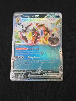 Farigiraf ex 108/162 SV05: Temporal Forces Double Rare Holo Pokemon TCG NM - Image 1