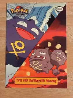 Koffing / Weezing #TV13 1999 Topps Pokemon TV Animation Edition Series 1 Topps - Image 1
