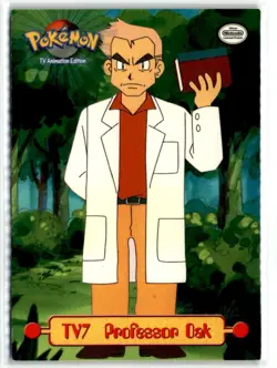 1999 TOPPS TV ANIMATION PROFESSOR OAK #TV7 - Image 1