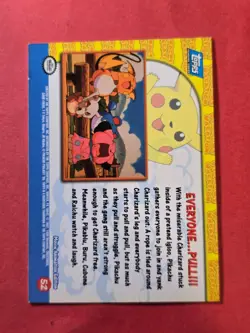 1999 Topps Pokemon Movie Animation Edition Blue #52 Everyone Pull, cd1 - Image 3