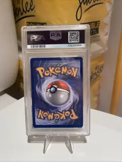 1999 POKEMON BASE SET 1ST EDITION #8 MACHAMP-HOLO PSA 8 - Image 2