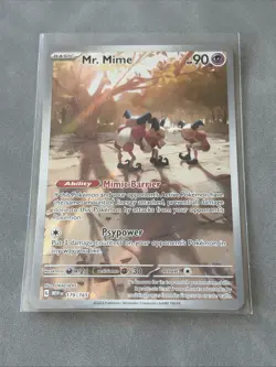 Mr. Mime 179/165 Sv: Scarlet & Violet 151 Holo Pokemon NM-M - Image 1