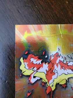 DMG! HOLO FOIL 2000 Topps Pokemon TV Animation Edition Series 3 #146 Moltres - Image 3