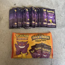 Pokemon Trick or Trade Booster Packs 60 packs plus 1 bag - Image 1