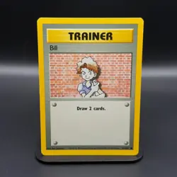 Bill 91/102 LP Common Base Set Unlimited Pokemon TCG - Image 1