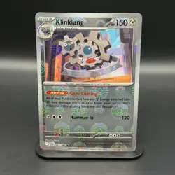 Klinklang 063/086 Poke Ball Pattern NM Rare Sv: Black Bolt Pokemon TCG - Image 1