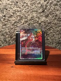 Sakazuki OP16-065 SR The Time of Battle Foil English One Piece CCG - Image 1