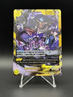 One Piece The Time of Battle OP-16 - Marshall.D.Teach OP16-119 SEC - Image 1