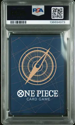 2024 One Piece OP07 Japanese Boa Hancock Manga Alternate Art #051 PSA 10 - Image 2