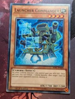Launcher Commander - SDPL-EN020 - Common 1st Edition Yugioh - Image 1
