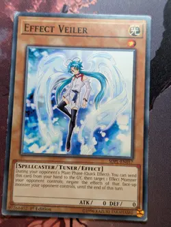 Yugioh TCG 1st VLP Effect Veiler SDPL-EN017 Common LP/MP - Image 1