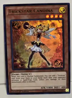 Trickstar Candina COTD-EN008 Ultra Rare 1st Edition Yugioh TCG NM/M - Image 1