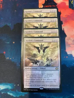 MTG Modern Horizons 3 Kozileks Command x 4 - Image 1