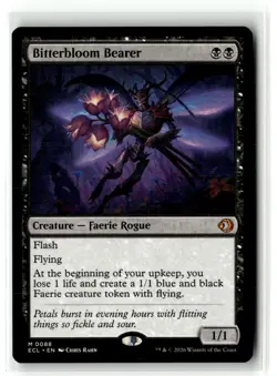 MTG Bitterbloom Bearer 88 NM Lorwyn Eclipsed Regular - Image 1
