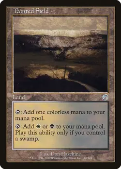 Tainted Field NonFoil Torment 140 NM MTG - Image 1