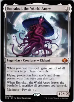 Emrakul, the World Anew 6 Mythic Modern Horizons 3 Magic: The Gathering NM - Image 1
