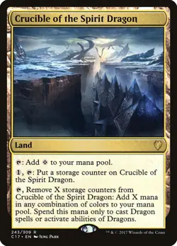 Crucible of the Spirit Dragon [Commander 2017] Magic MTG - Image 1