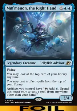 Mm'menon, the Right Hand ** FOIL ** #68 - Edge of Eternities - NM MTG - Image 1