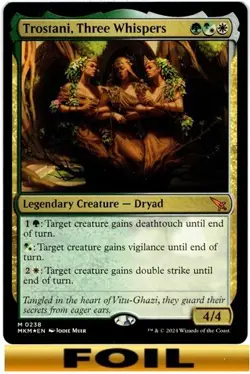 Trostani, Three Whispers - FOIL #238 - Murders at Karlov Manor - NM MTG - Image 1