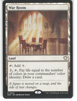 War Room R Commander: Secrets of Strixhaven 422 NM - Image 1