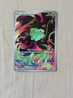 Pokemon Mega Evolution Bulbasaur 133/132 Illustration Rare English NM - Image 1