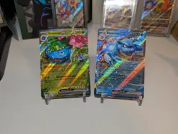 Blastoise & Venusaur ex Stellar Crown Stamped Pokemon GameStop Exclusive Promos - Image 2