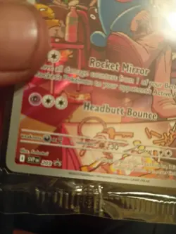Pokemon TCG Destined Rivals Team Rockets Wobbuffet Promo Card 203 NM Condition - Image 5