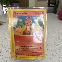Pokemon TCG Charmander Expedition Base Set 98/165 Basic Fire 50 HP Eng 2002 - Image 1