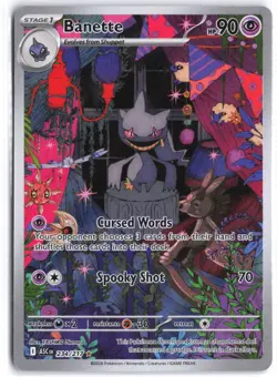 Banette 234/217 Illustration Rare Ascended Heroes Pokemon NM - Image 1