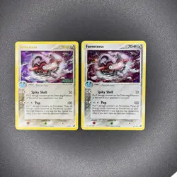 Forretress 6/115 2005 Pokemon Ex Unseen Forces Reverse Holo Stamped + Holo - Image 1