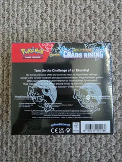 Pokemon TCG ME04 Chaos Rising BOOSTER BOX Factory Sealed 36 Packs IN HAND - Image 3