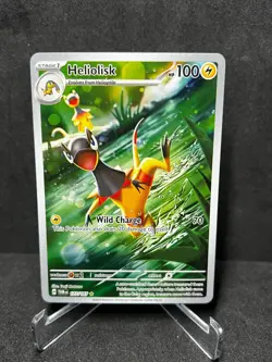 Pokemon Heliolisk 177/167 Twilight Masquerade Illustration Rare Near Mint - Image 1