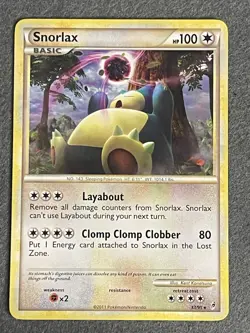 Pokemon - Call of Legends - Snorlax - Rare - 33/95 - Image 1