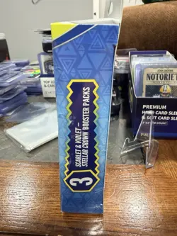 Pokemon Scarlet & Violet Stellar Crown -3 Booster Packs Brand New /Sealed👑 - Image 3