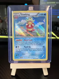 Pokemon TCG Slowking 21/122 Holo Rare BREAKpoint LP - Image 3