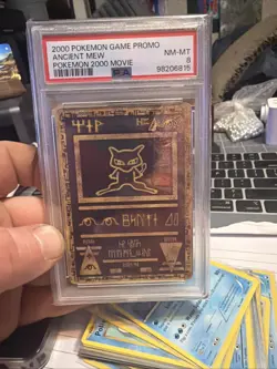Pokemon Ancient Mew Movie Promo PSA 8 NM-MT 2000 Holo WOTC Certified - Image 1