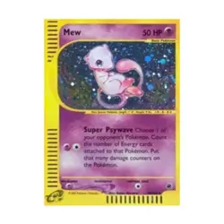 Pokemon Expedition Mew (19) (HR) #19 (Holo) EX- - Image 1