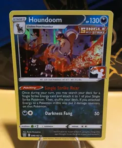Houndoom 096/163 Prize Pack Series Pokemon Play! Holo Mint Condition - Image 1