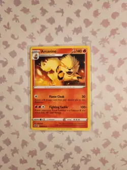 Arcanine 020/195 Rare Swsh12 Silver Tempest Non Holo Pokemon TCG - Image 1