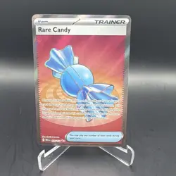 Pokemon Rare Candy 175/132 ME01 Mega Evolution Reverse Holo Rare Trainer ENG - Image 1