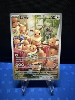 Pokemon Eevee 188/167 Sv06: Twilight Masquerade Holo - Image 1