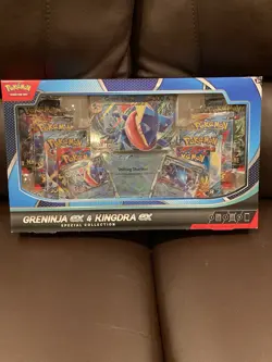 Pokemon Greninja ex & Kingdra ex Special Collection - Factory Sealed - Image 1