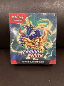 Pokemon TCG Crown Zenith-Booster Bundle- 6 Packs-Factory Sealed - Image 1