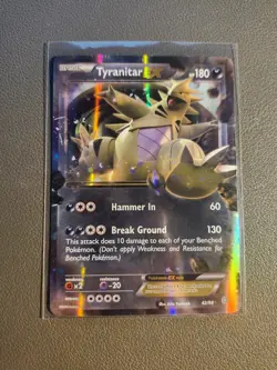 Tyranitar EX Holo 42/98 Pokemon TCG Ancient Origins MP Canadian Seller! - Image 1